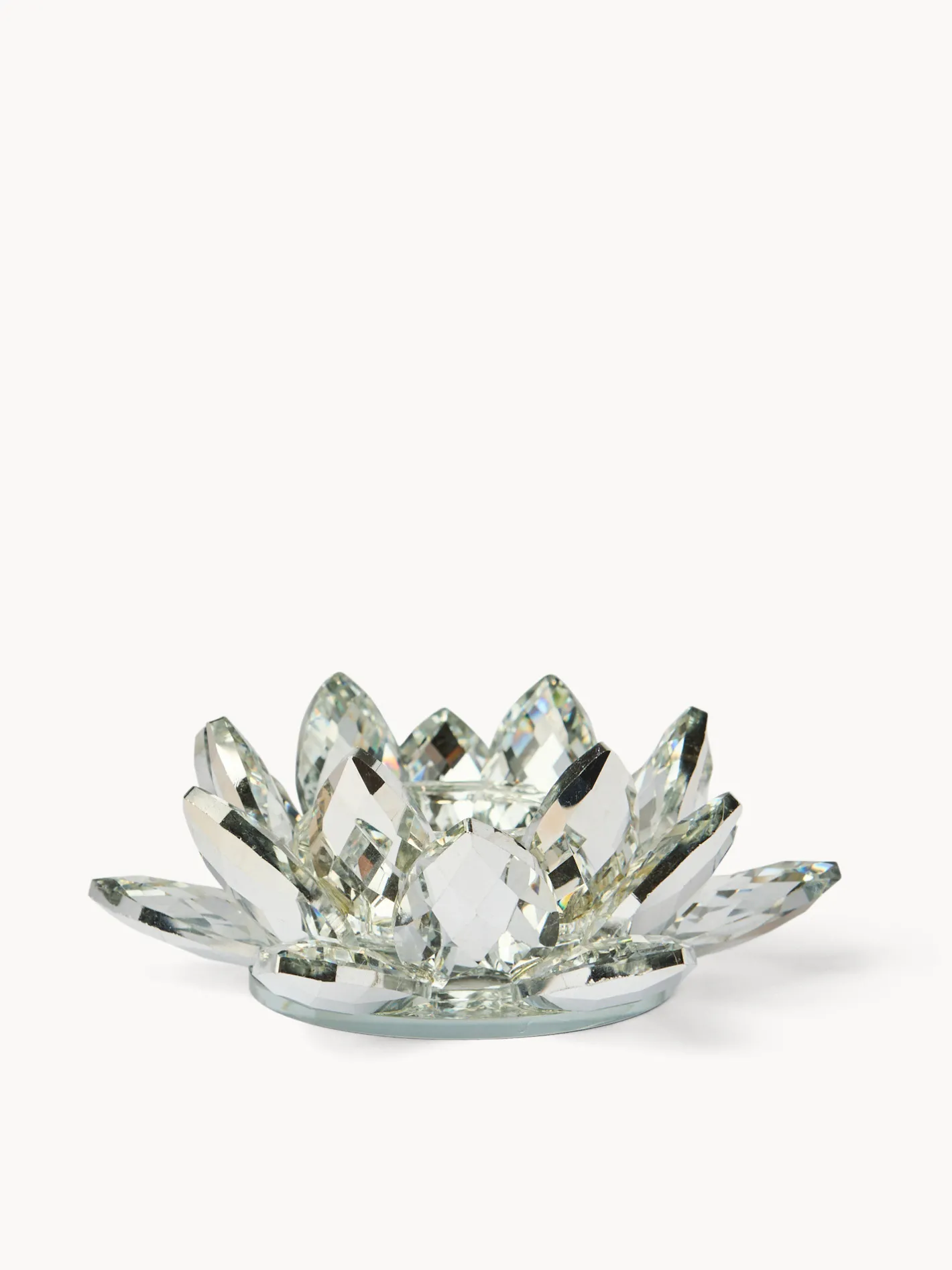 coincasa Lanterne, Candelieri E Portacandele|Altre Decorazioni Natalizie|Portacandele a forma di fiore Trasparente