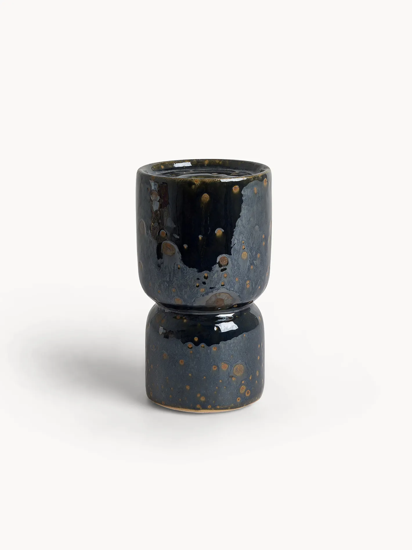 coincasa Portafoto E Cornici|Lanterne E Vasi Da Esterno|Portacandele in ceramica artigianale vietnamita Blu scuro