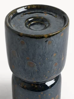 coincasa Portafoto E Cornici|Lanterne E Vasi Da Esterno|Portacandele in ceramica artigianale vietnamita Blu scuro