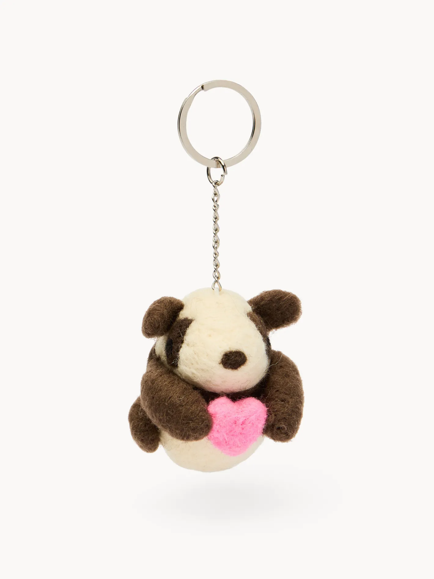 coincasa Altre Decorazioni Natalizie|Portachiavi in feltro a panda Multicolor