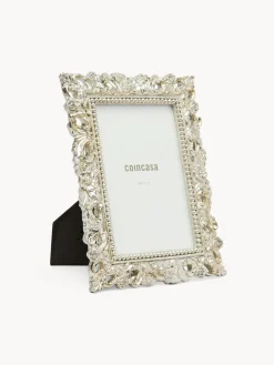 coincasa Portafoto E Cornici|Altre Decorazioni Natalizie|Portafoto con cornice in poliresina Grigio argento