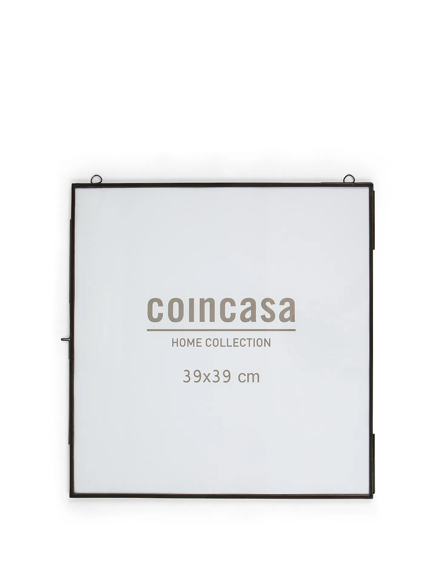 coincasa Portafoto E Cornici|Portafoto murale profili neri 40x40 Nero