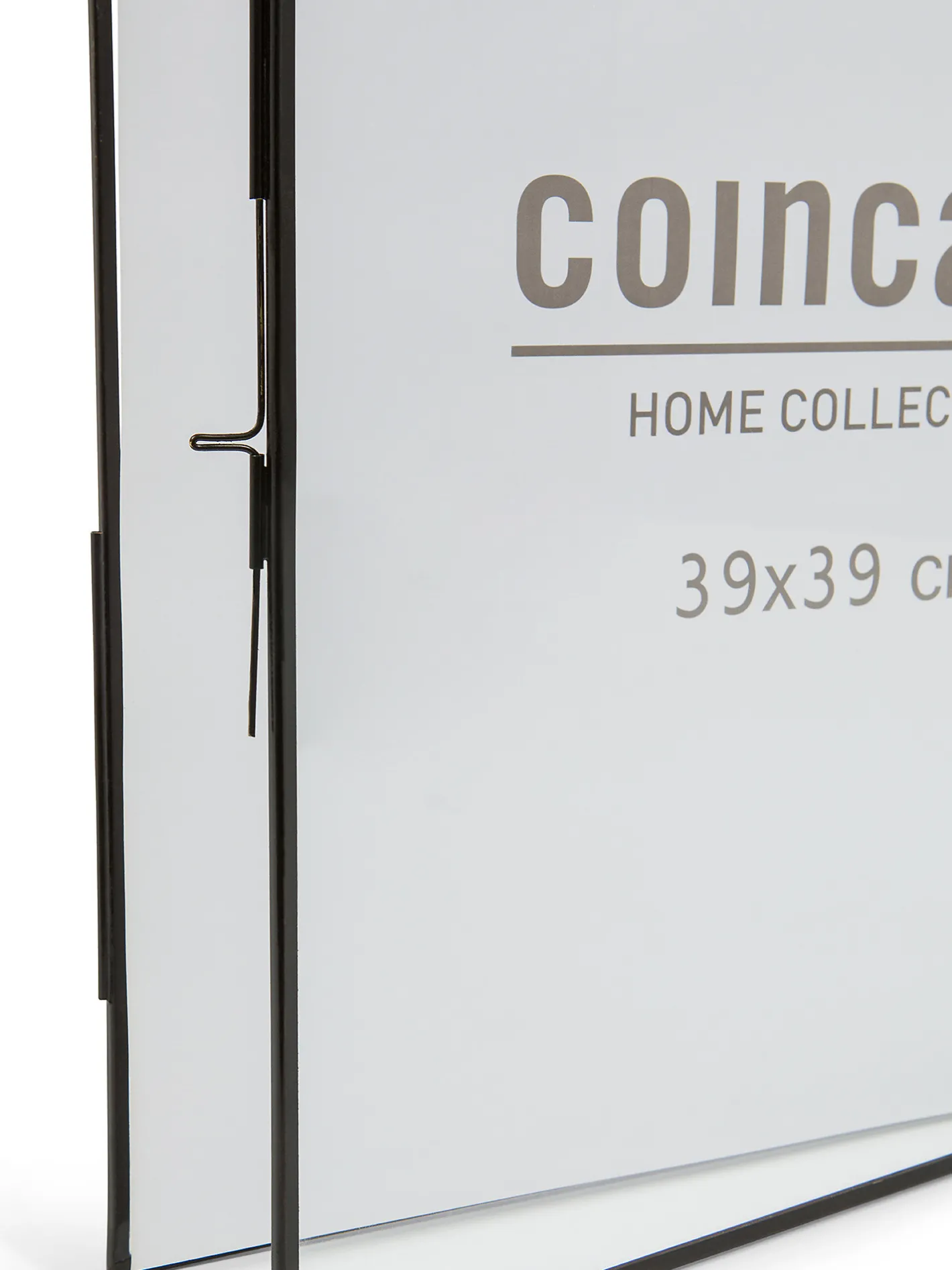 coincasa Portafoto E Cornici|Portafoto murale profili neri 40x40 Nero