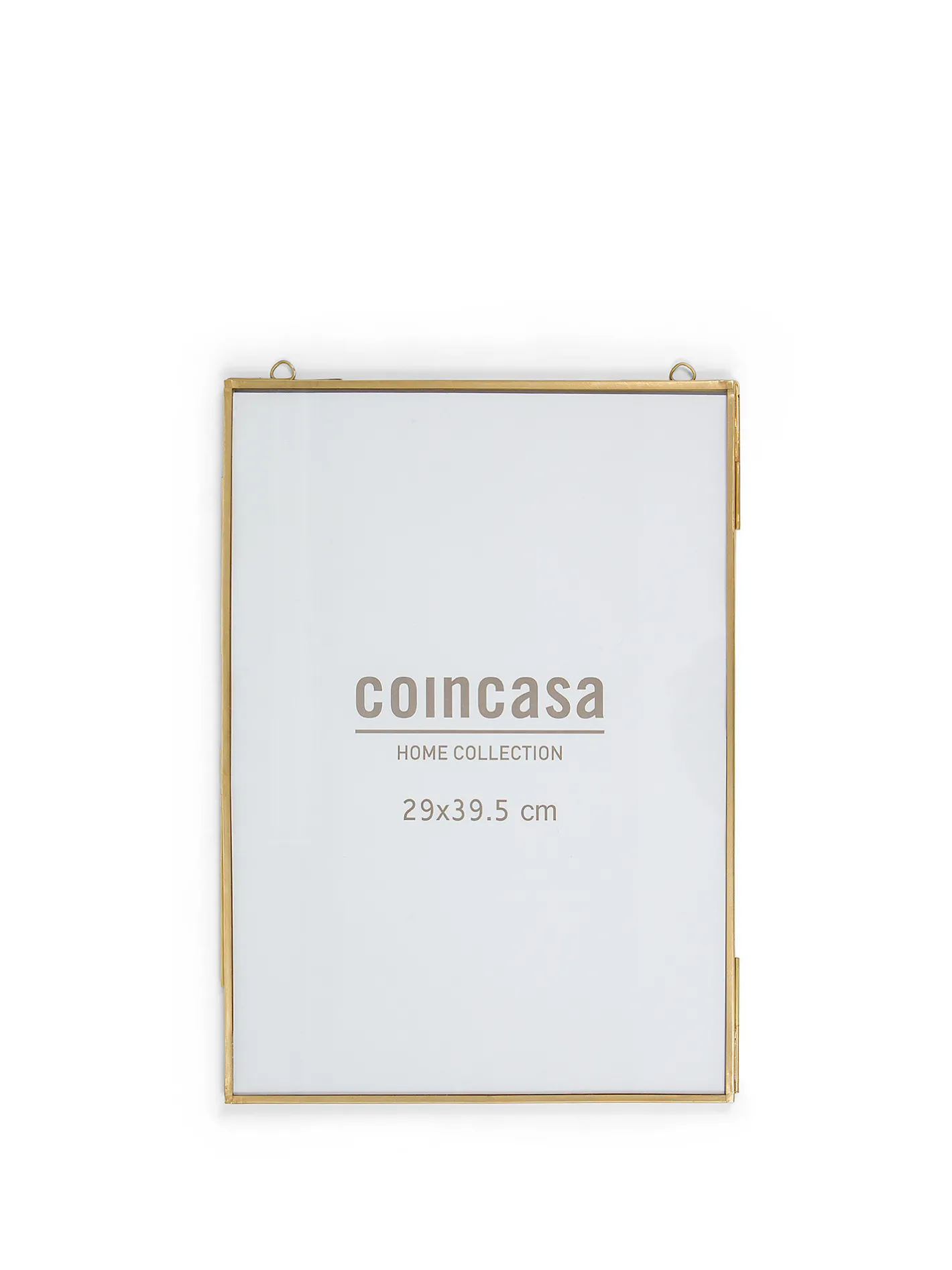 coincasa Portafoto E Cornici|Portafoto murale profili dorati 30x40 Marrone ottone