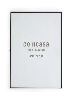 coincasa Portafoto E Cornici|Portafoto murale profili neri 50x70 Nero