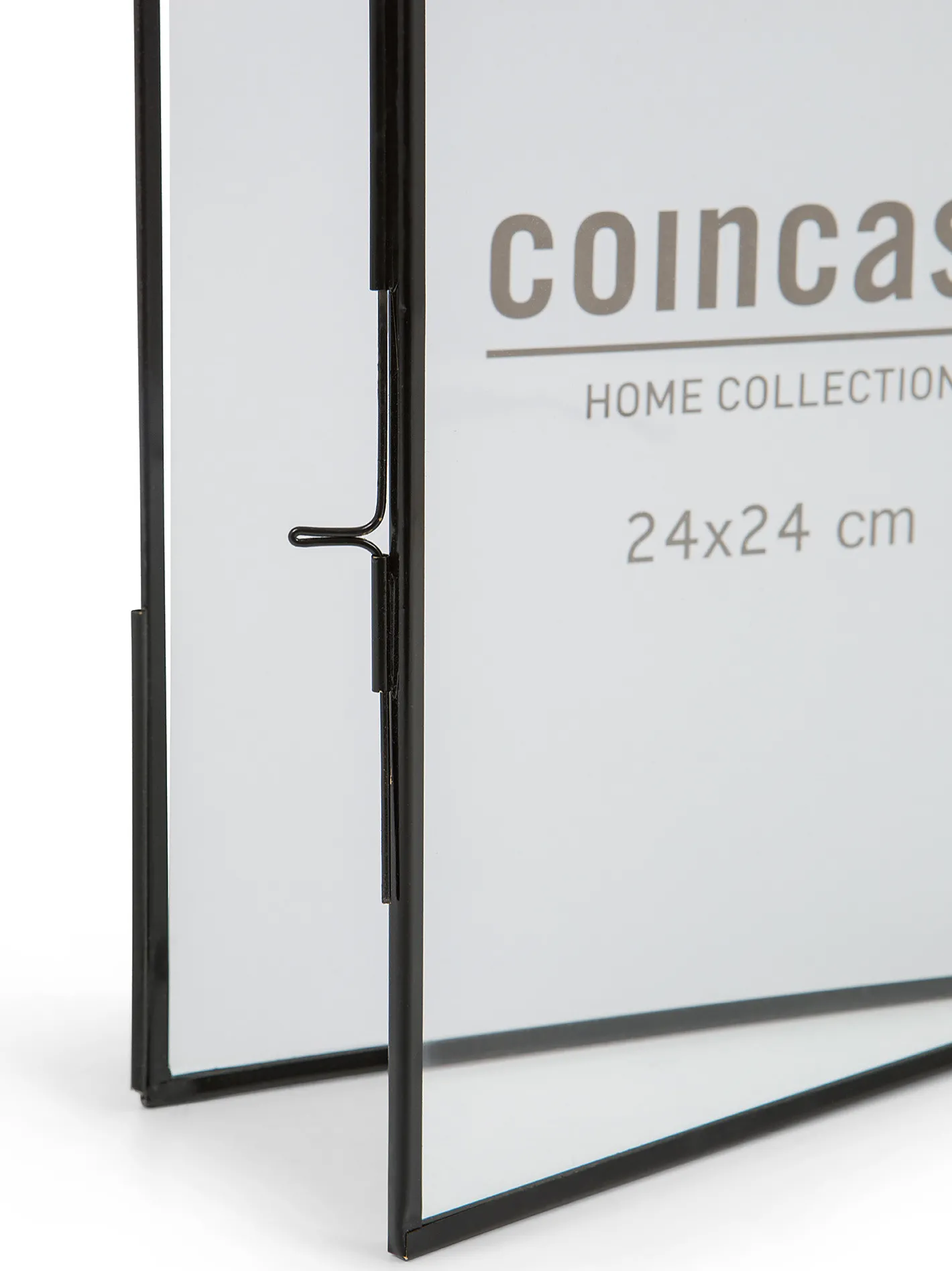 coincasa Portafoto E Cornici|Portafoto murale profili neri 25x25 Nero