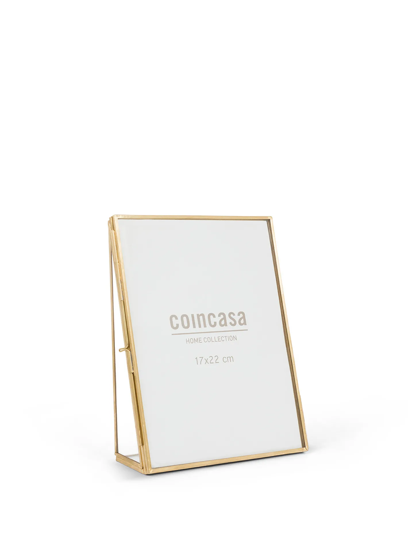 coincasa Portafoto E Cornici|Portafoto profili dorati 18x23 Marrone ottone