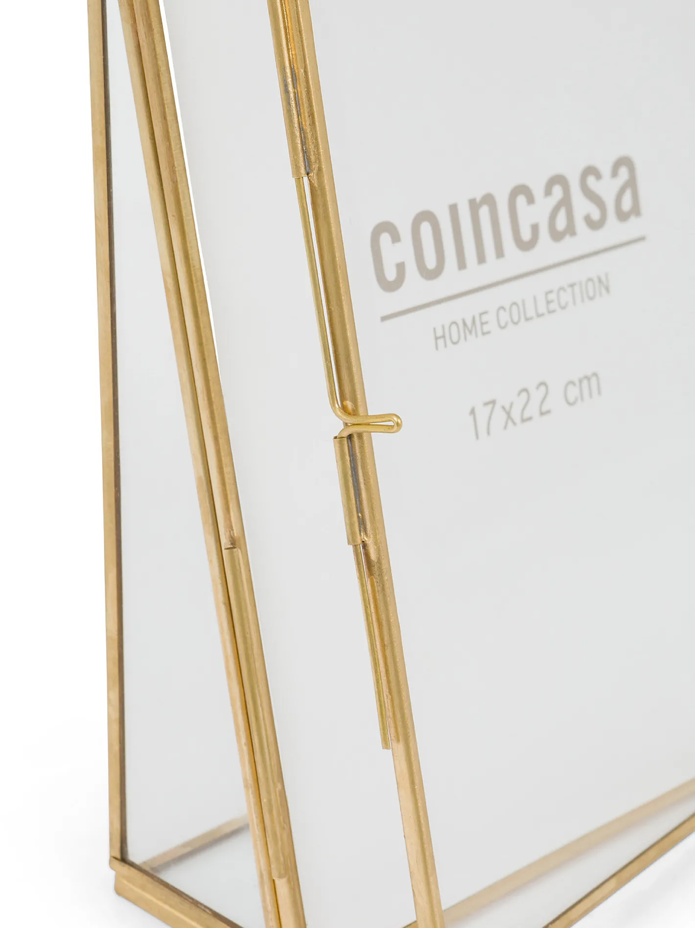 coincasa Portafoto E Cornici|Portafoto profili dorati 18x23 Marrone ottone