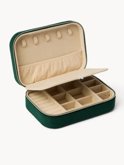 coincasa Soprammobili E Orologi|Altre Decorazioni Natalizie|Portagioie in velluto Blu