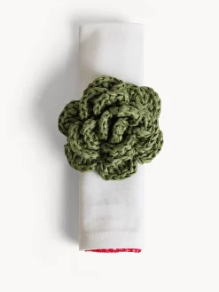 coincasa Accessori E Utensili Cucina|Portatovagliolo fiore in carta tessile Multicolor