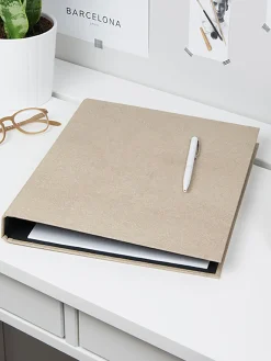 coincasa Articoli Da Ufficio|Raccoglitore ad anelli Ringo Beige