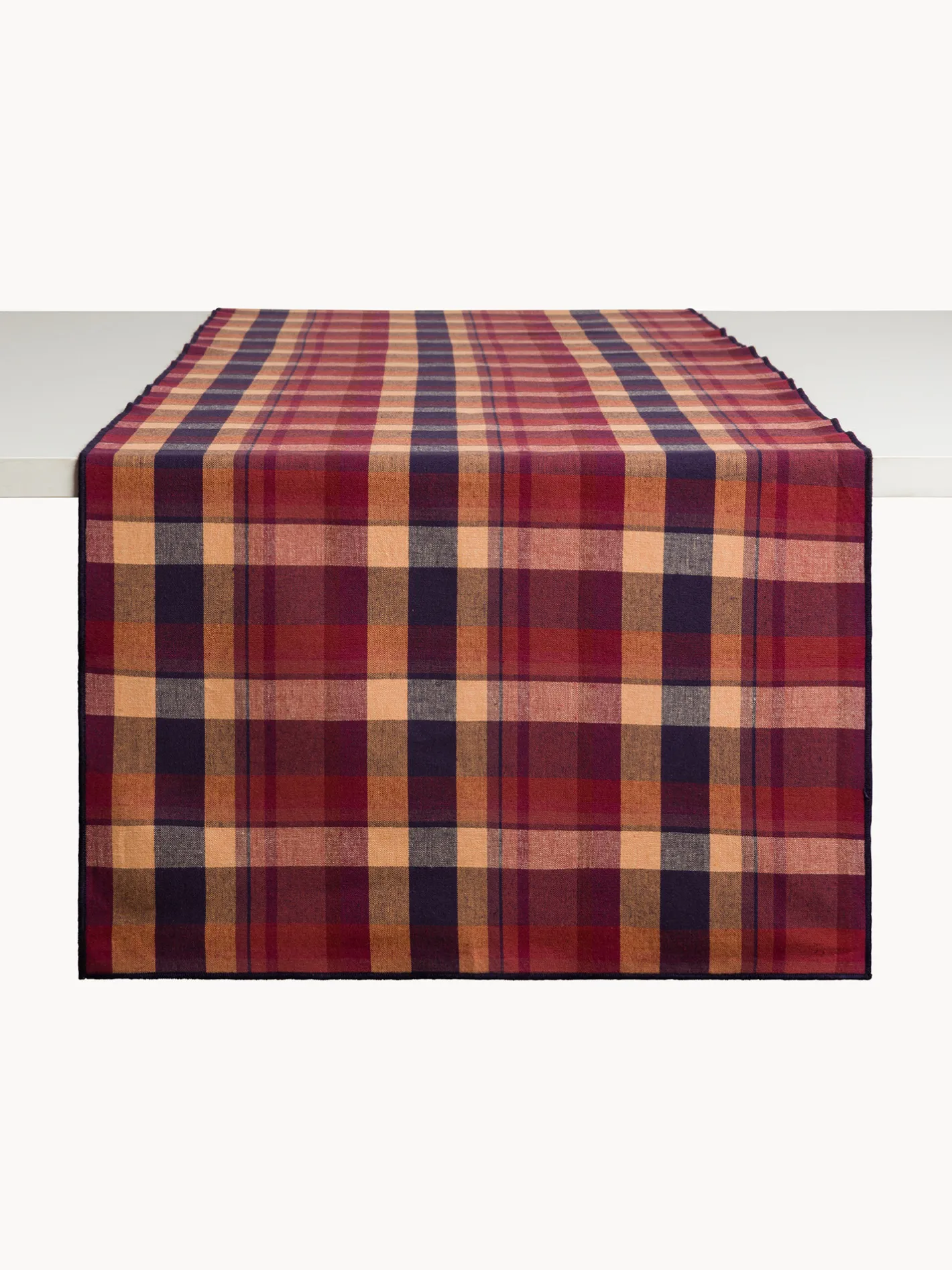 coincasa Biancheria Da Tavola|Runner|Runner check in cotone tinto Multicolor