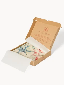 Runner|Tovaglie E Runner Natalizi|Runner in drill di puro cotone Bacche by Tessitura Randi Multicolor