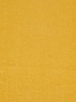 coincasa Biancheria Da Tavola|Runner|Runner puro lino lavato tinta unita Giallo ocra