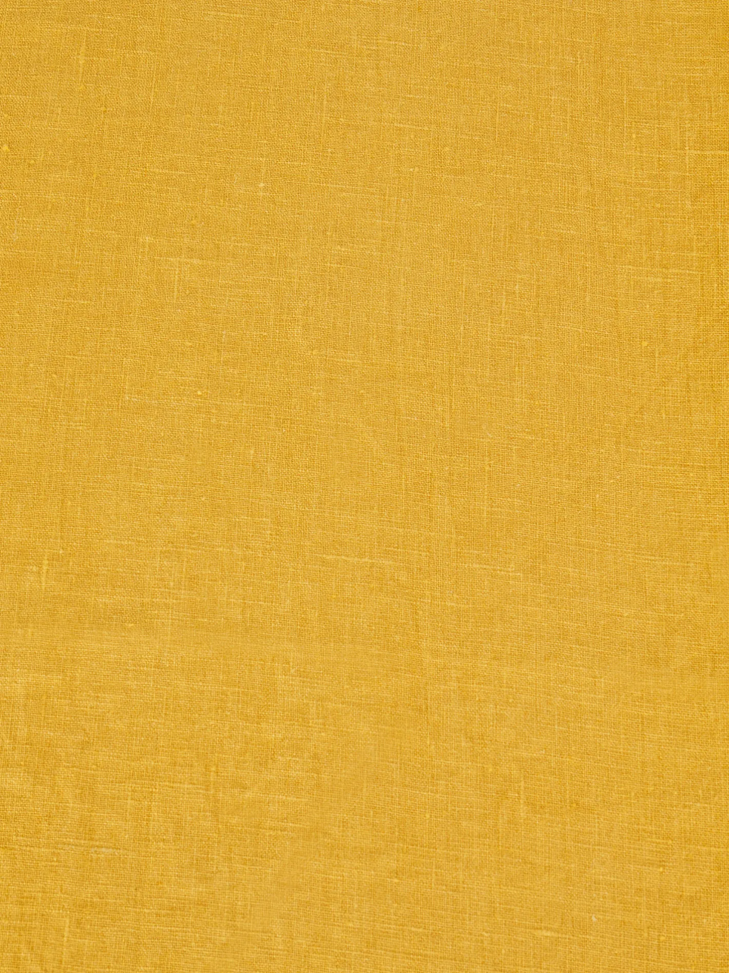 coincasa Biancheria Da Tavola|Runner|Runner puro lino lavato tinta unita Giallo ocra