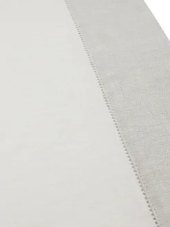 coincasa Biancheria Da Tavola|Runner|Runner puro lino orlo ajour Bianco