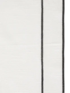 coincasa Biancheria Da Tavola|Runner|Runner slub di cotone con overlock Bianco