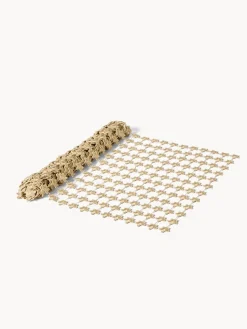 coincasa Runner|Tovaglie E Runner Natalizi|Runner traforato in lurex dorato Oro