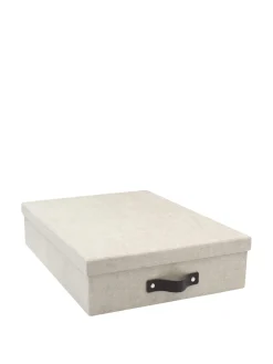 coincasa Articoli Da Ufficio|Scatola porta documenti Oskar Beige