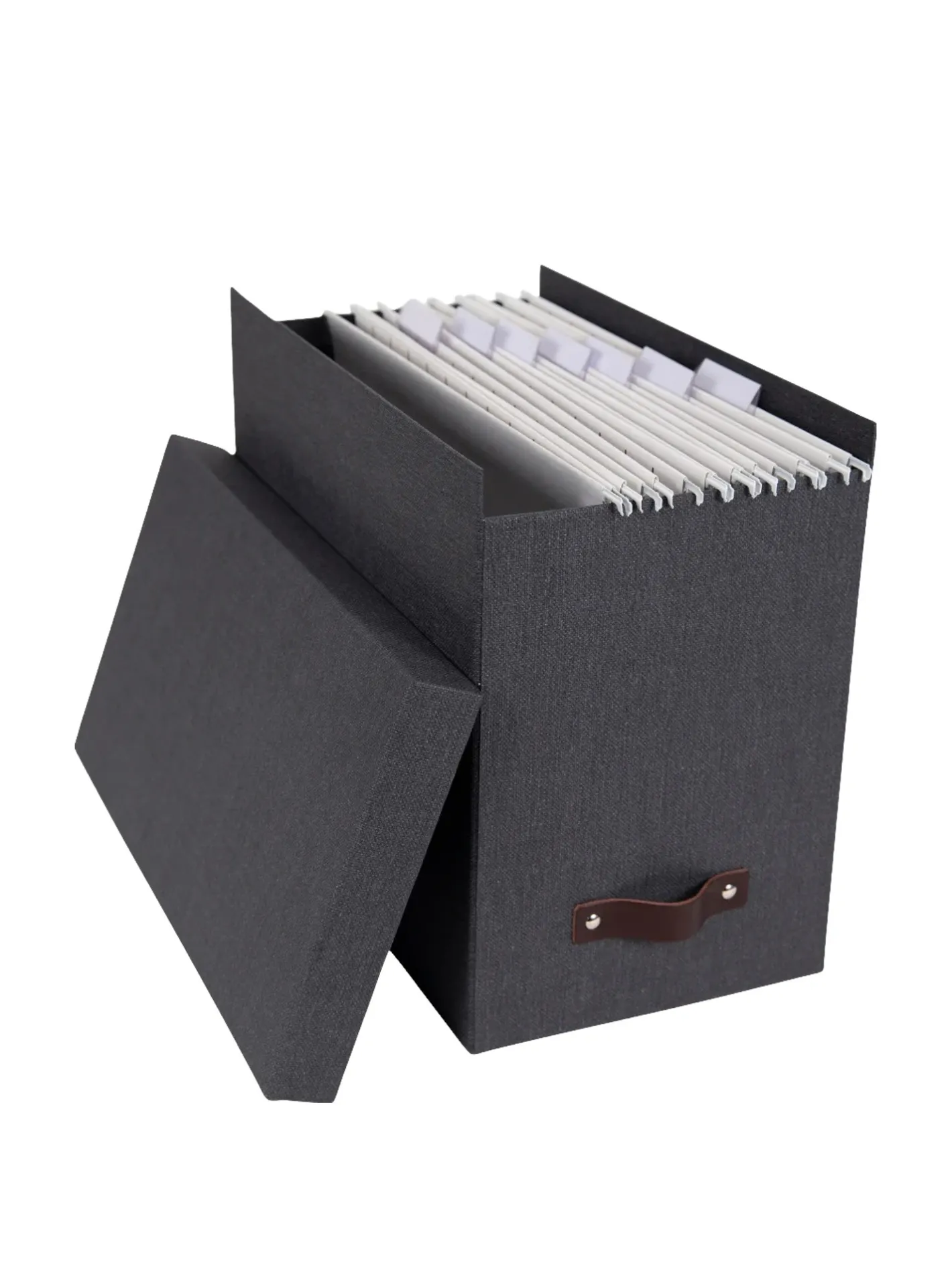 coincasa Articoli Da Ufficio|Schedario Johan Nero