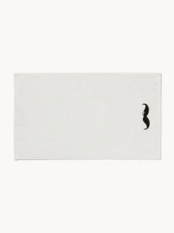 Asciugamani|Bagno|Set 2 asciugamani in spugna di cotone per Lui&Lei Bianco