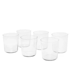 coincasa Bicchieri E Calici|Set 6 bicchieri acqua Starck Trasparente