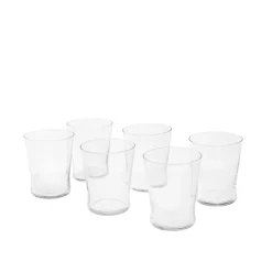 coincasa Bicchieri E Calici|Set 6 bicchieri vino Conic Trasparente