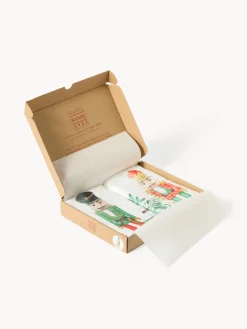 coincasa Federe E Copricuscini|Camera Da Letto|Set 2 federe in cotone stampa natalizia by Tessiture Randi Bianco