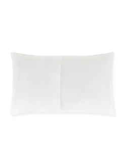 society limonta Biancheria Da Letto|Federe E Copricuscini|Set 2 federe percalle di cotone stampato Special Capsule SOCIETY Made in Italy per Coincasa Bianco