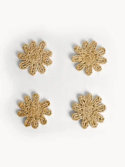 coincasa Accessori E Utensili Cucina|Set 4 sottobicchieri in fibra di mais Corda