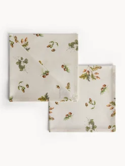 coincasa Tovaglie E Tovaglioli|Set 2 tovaglioli by Tessitura Randi in drill di puro cotone stampato Multicolor