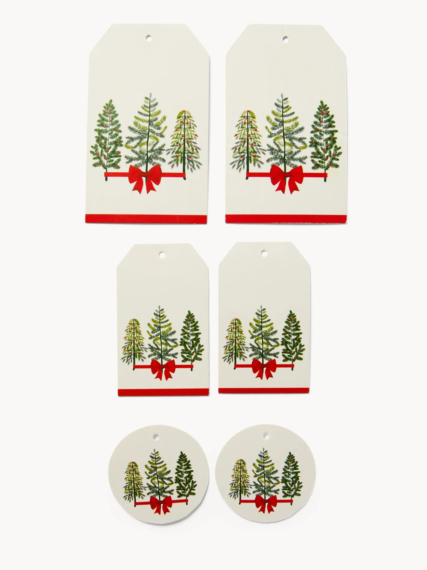 coincasa Altre Decorazioni Natalizie|Set di 6 chiudi pacco Multicolor