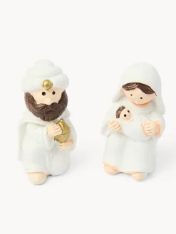 coincasa Altre Decorazioni Natalizie|Set natività con casetta Beige