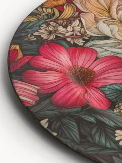 coincasa Piatti|Sottopiatto in plastica motivo floreale Multicolor