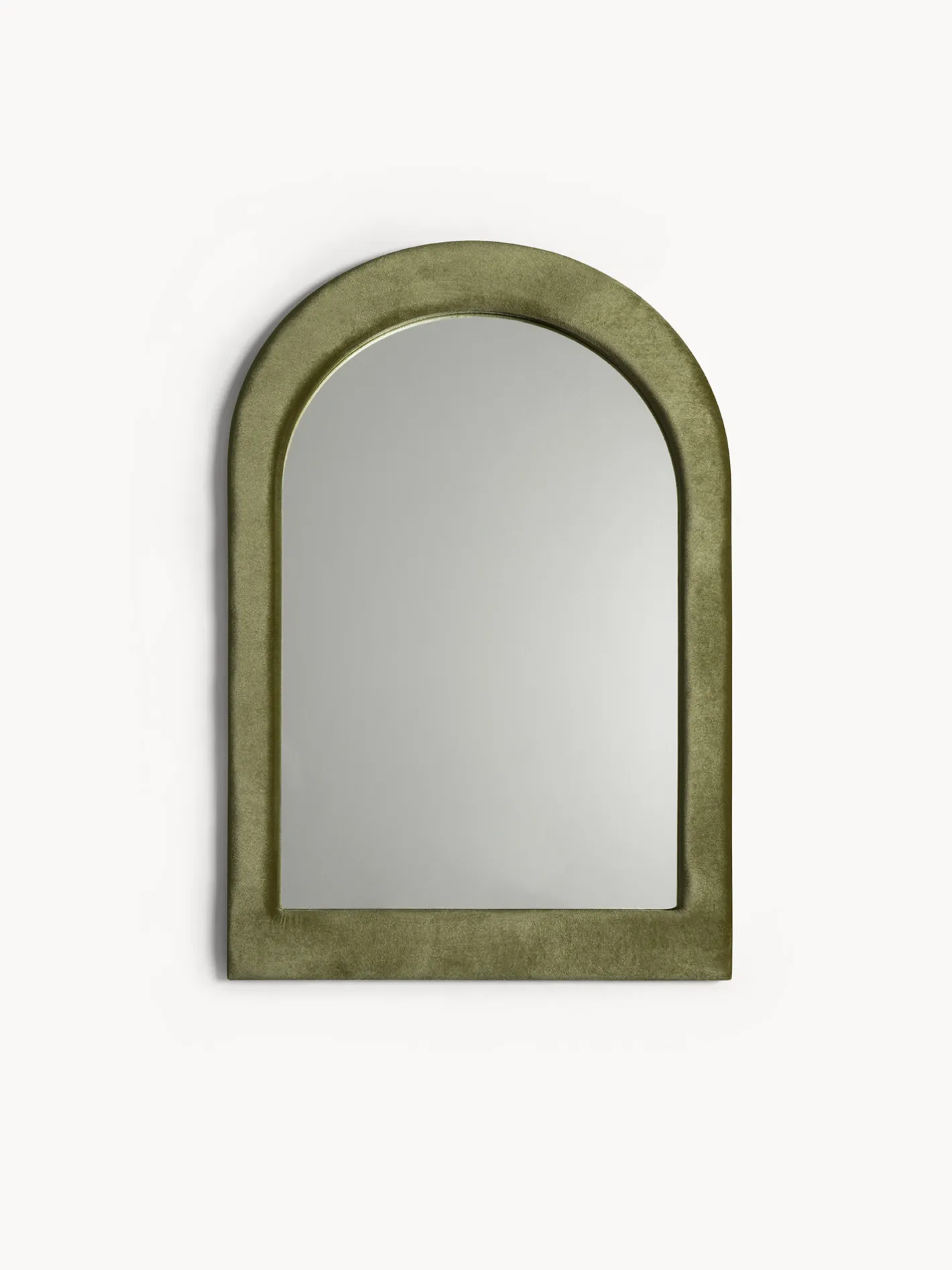 coincasa Specchi|Specchio con cornice in tessuto Verde