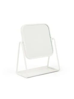 coincasa Accessori Bagno|Specchi|Specchio da toilette con vassoio Bianco