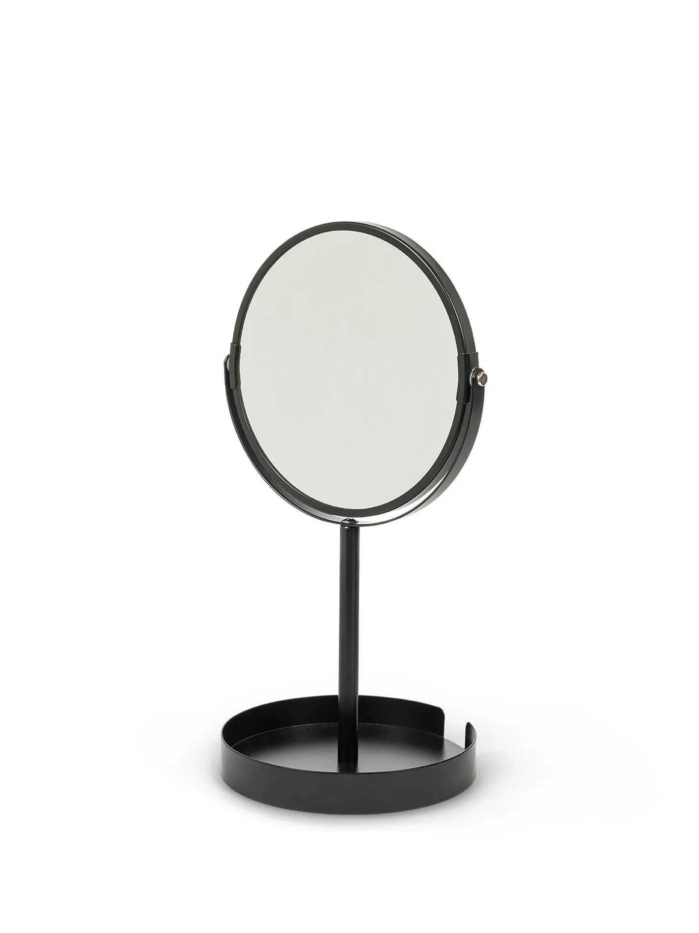 coincasa Accessori Bagno|Specchi|Specchio da toilette con vassoio Nero