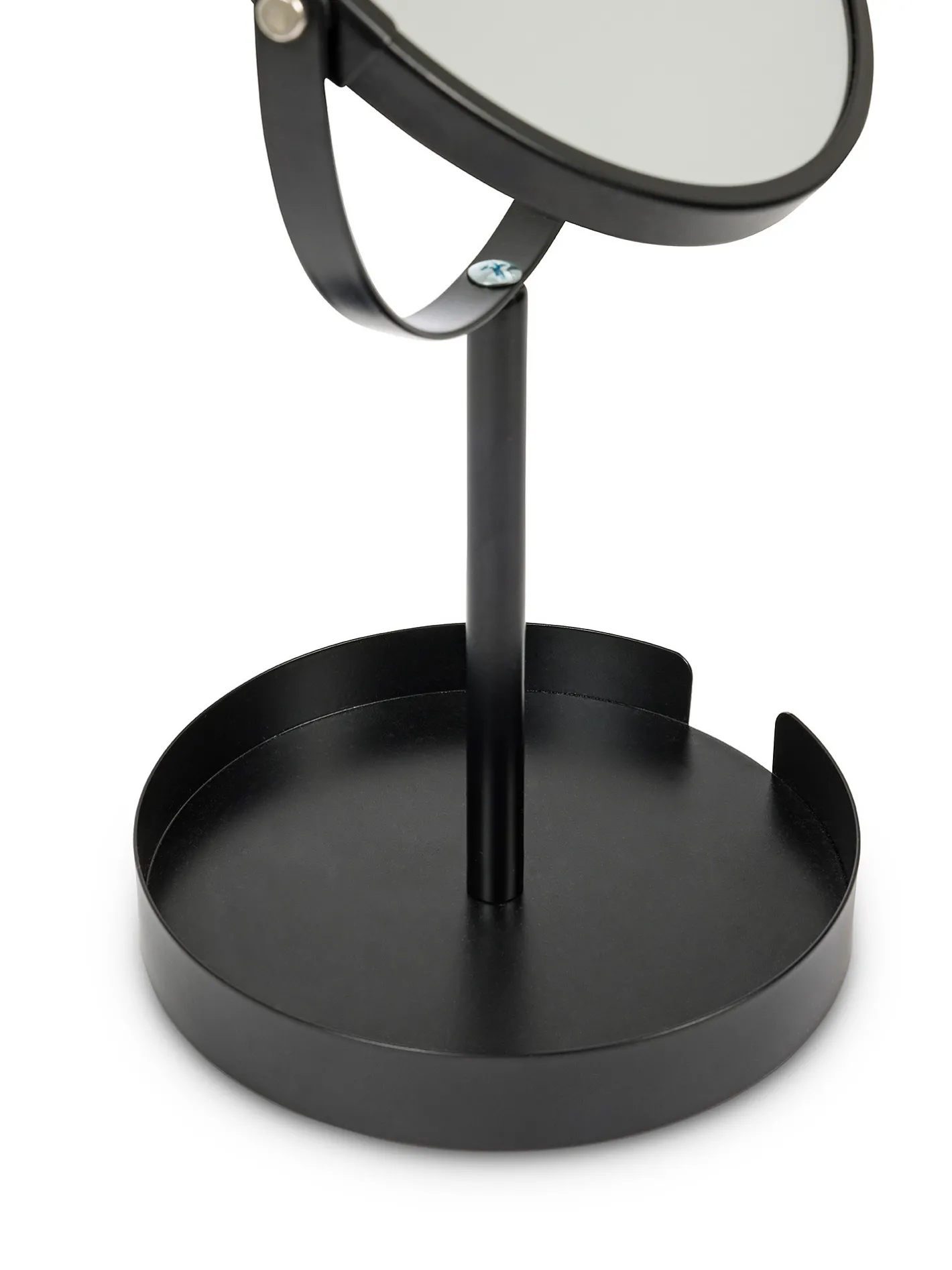 coincasa Accessori Bagno|Specchi|Specchio da toilette con vassoio Nero