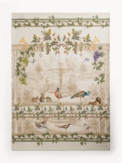 coincasa Biancheria Da Tavola|Grembiuli E Strofinacci|Strofinaccio by Tessitura Randi in drill di puro cotone stampato Bianco