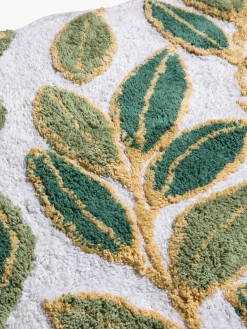 coincasa Tappeti Bagno|Tappeto bagno i pile di cotone taftato Verde