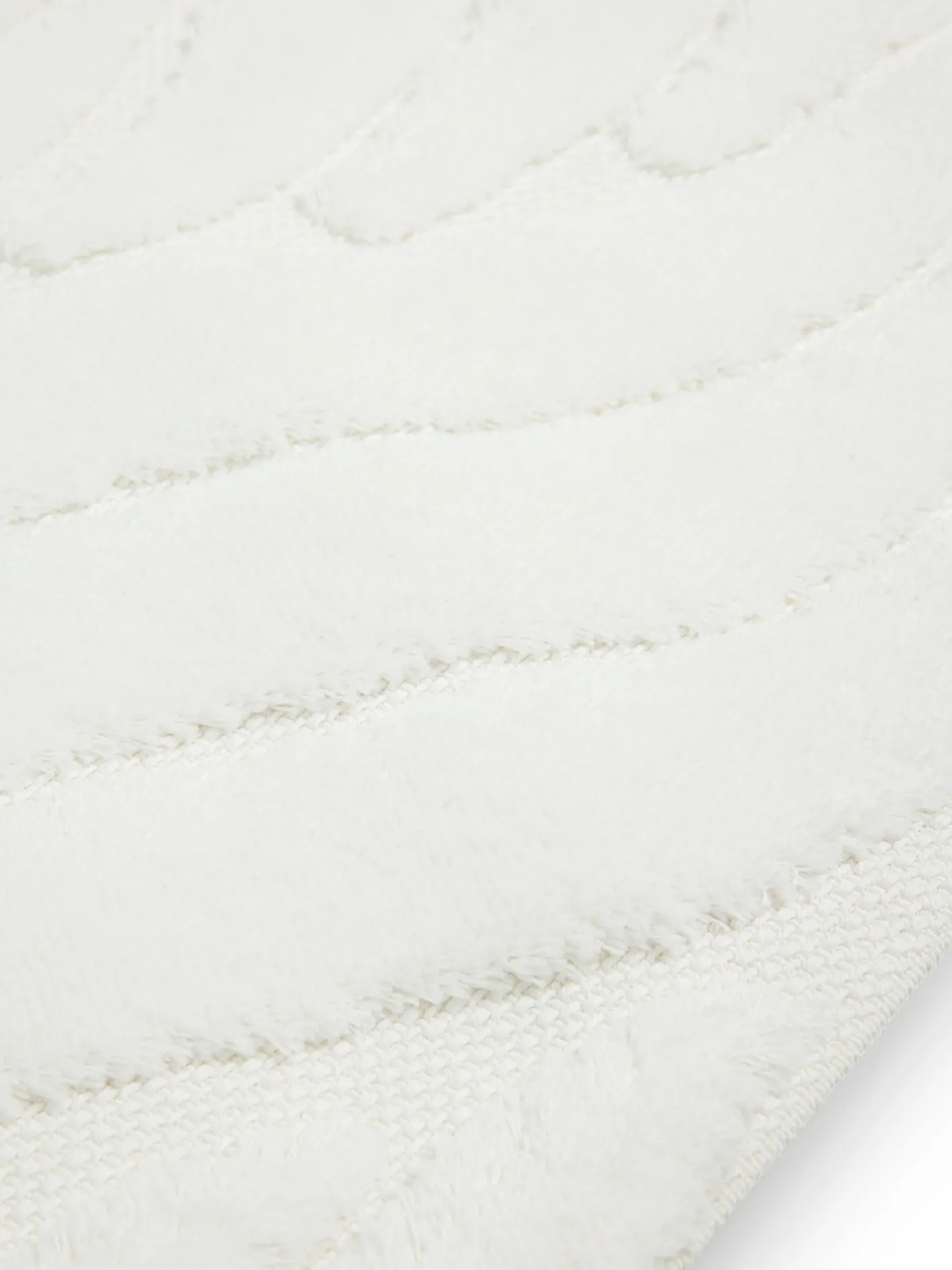 coincasa Tappeti Bagno|Biancheria Bagno|Tappeto bagno in cotone riciclato Bianco