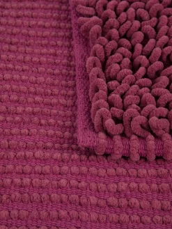 coincasa Tappeti Bagno|Biancheria Bagno|Tappeto bagno microfibra shaggy Rosa scuro