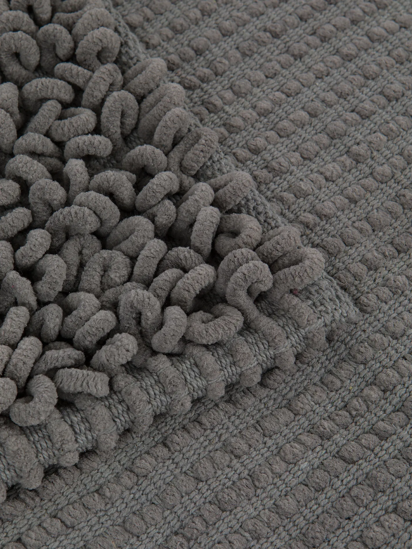 coincasa Tappeti Bagno|Biancheria Bagno|Tappeto bagno microfibra shaggy Grigio