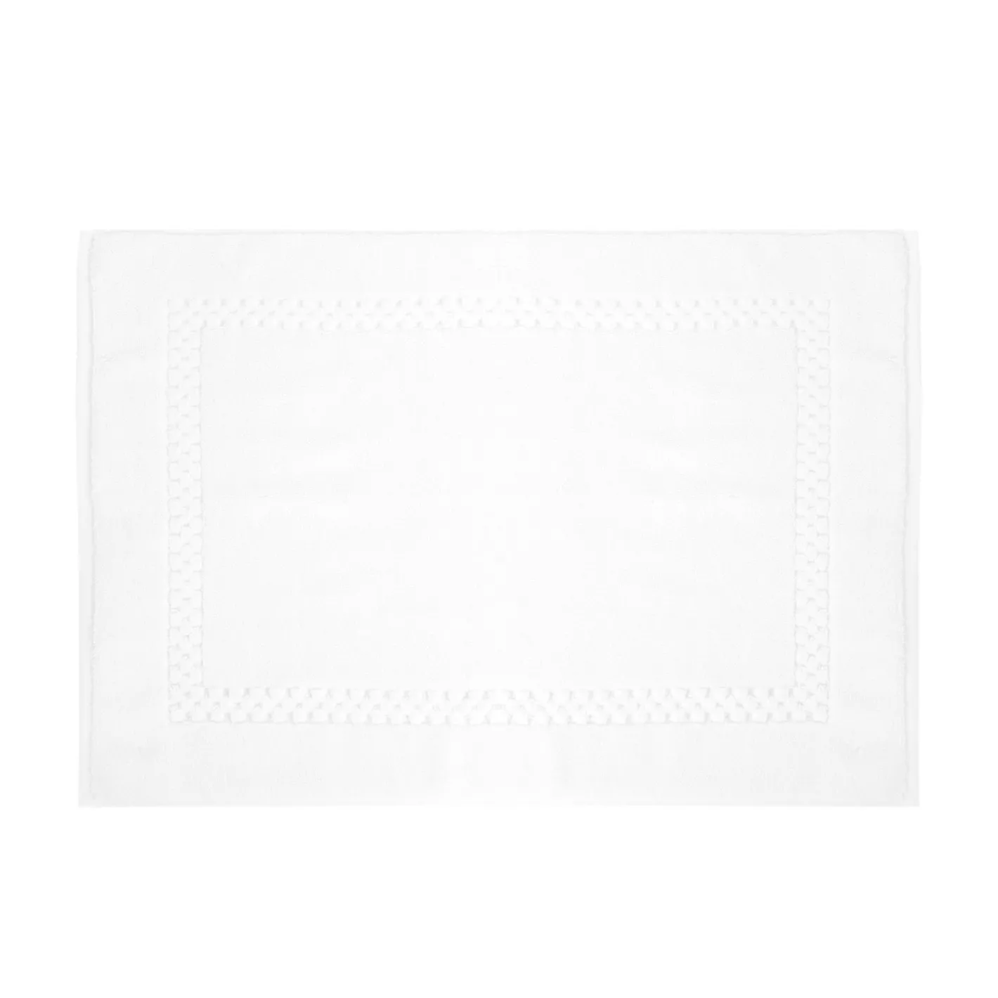 coincasa Tappeti Bagno|Biancheria Bagno|Tappeto bagno puro cotone tinta unita Thermae Bianco