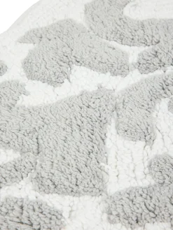 coincasa Tappeti Bagno|Biancheria Bagno|Tappeto bagno taftato a mano in cotone Grigio