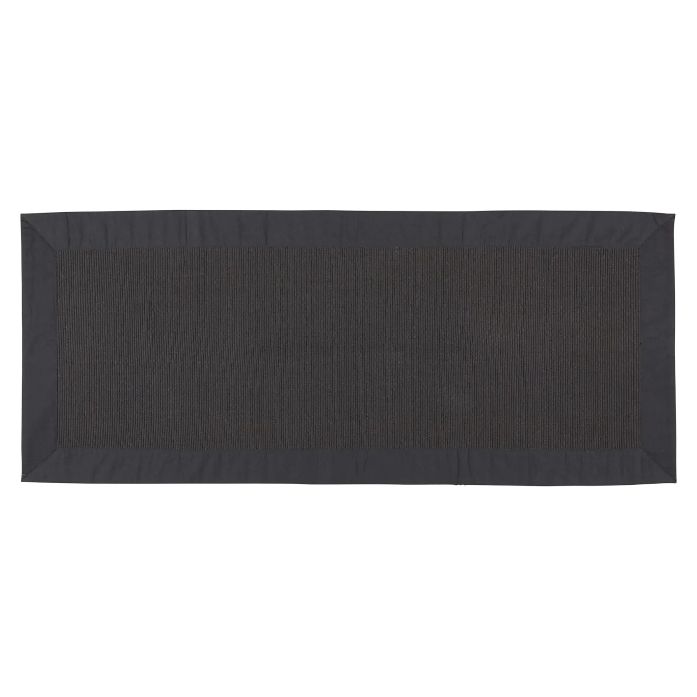 coincasa Tappeti Cucina|Tappeto cucina puro cotone a coste Grigio scuro