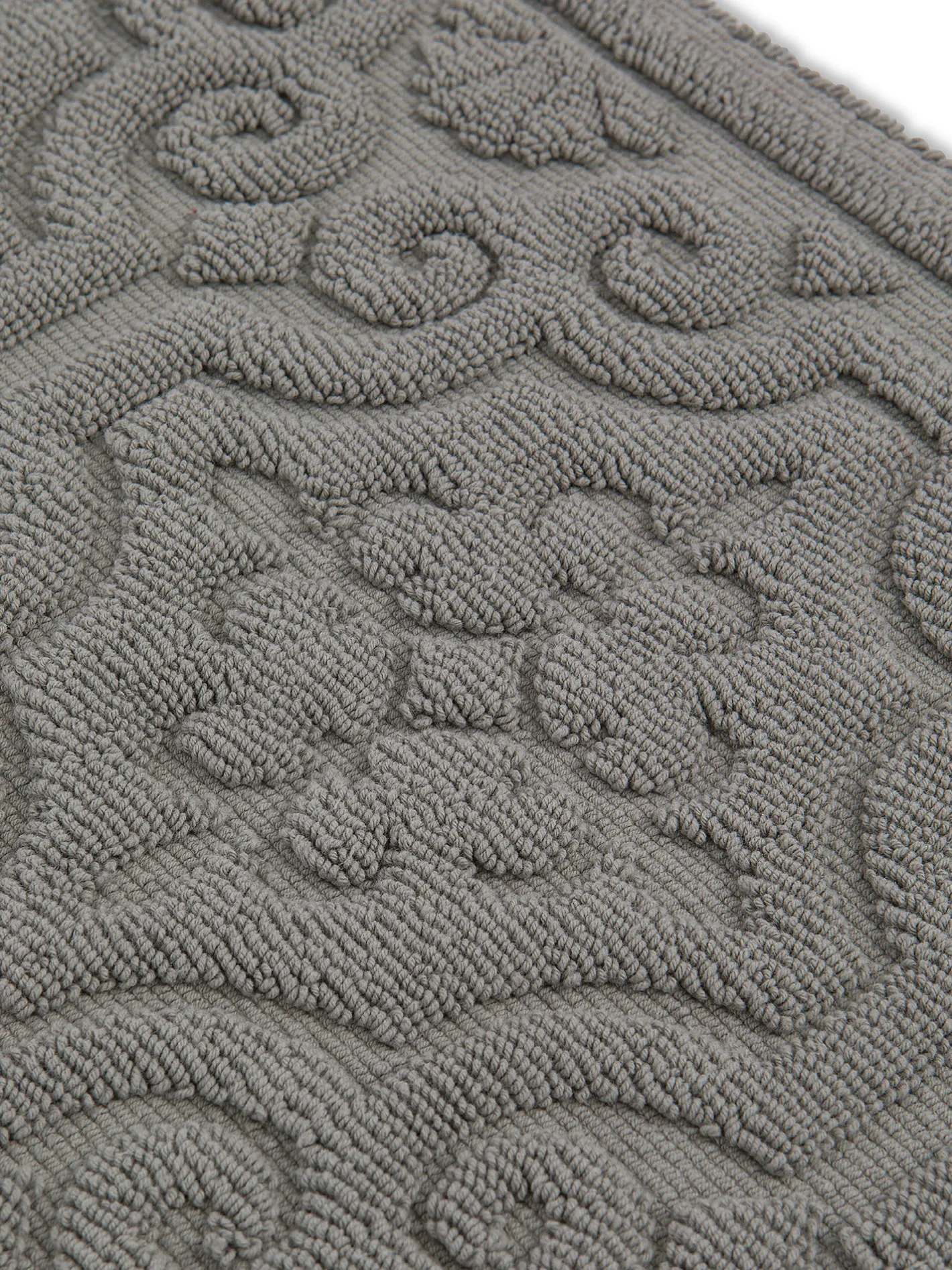 coincasa Tappeti Bagno|Biancheria Bagno|Tappeto doccia cotone tinta unita Zefiro Grigio