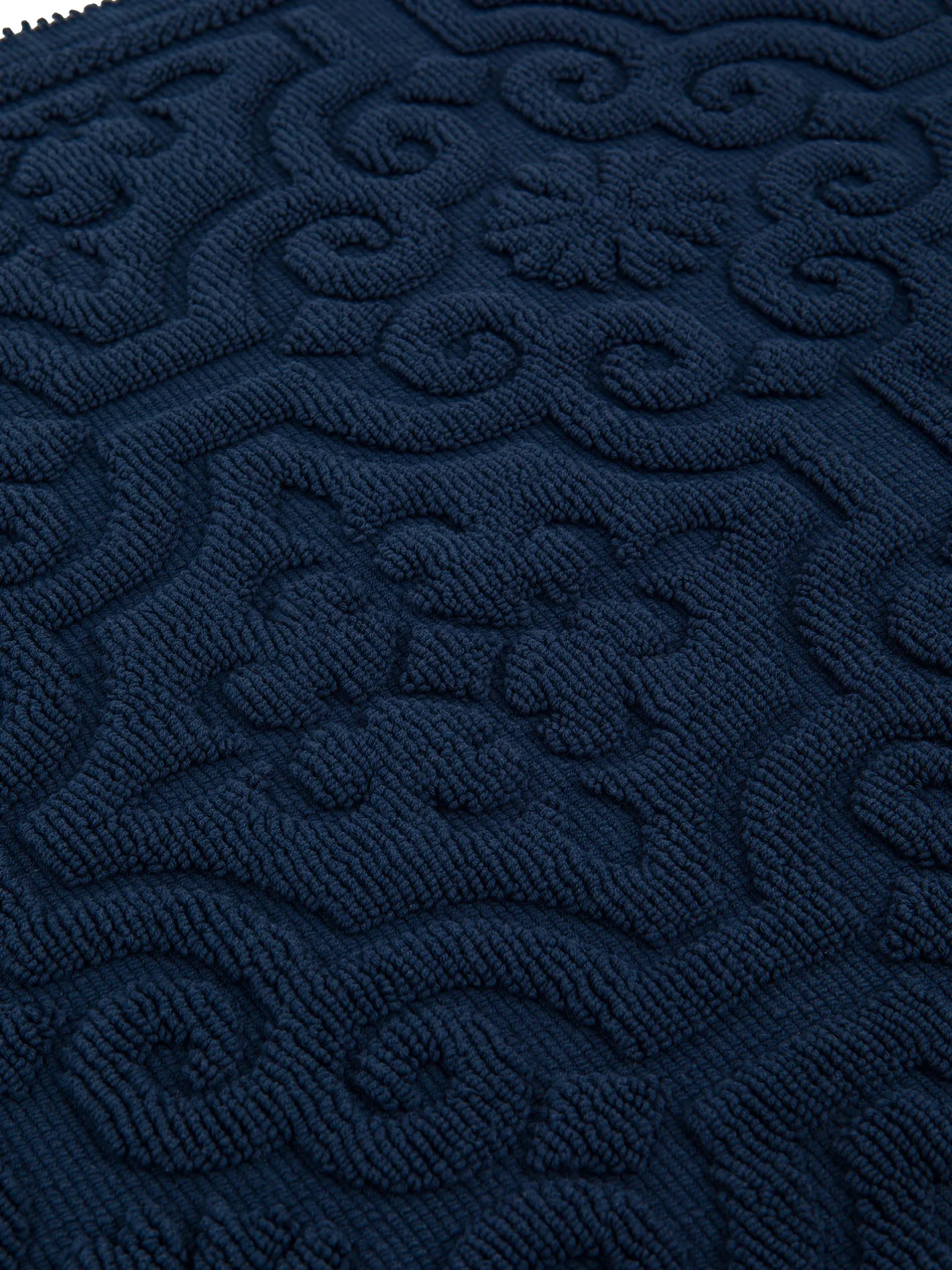 coincasa Tappeti Bagno|Biancheria Bagno|Tappeto doccia cotone tinta unita Zefiro Blu scuro