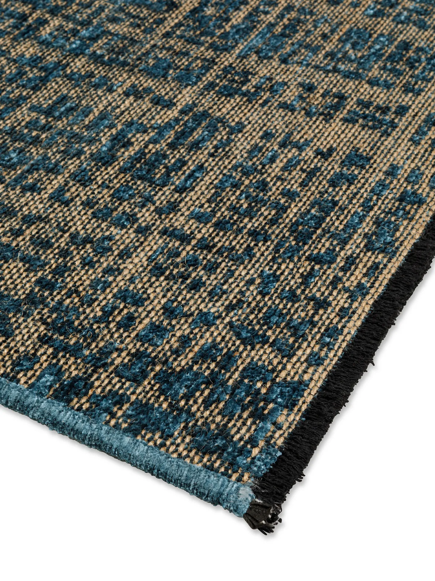 coincasa Tappeti|Tappeti Soggiorno|Tappeto in cotone e juta Blu