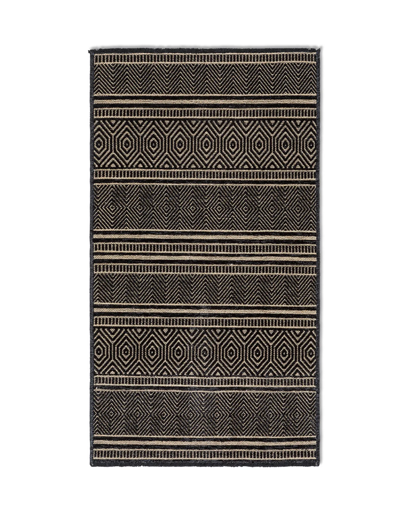 coincasa Tappeti|Tappeti Soggiorno|Tappeto in misto cotone motivo geometrico Blu